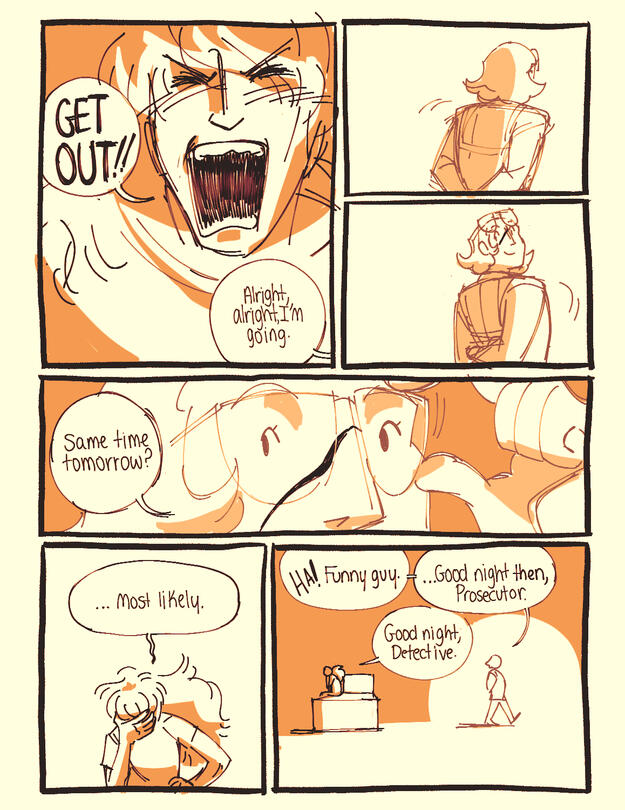 Page 4 of an Ace Attorney fancomic.